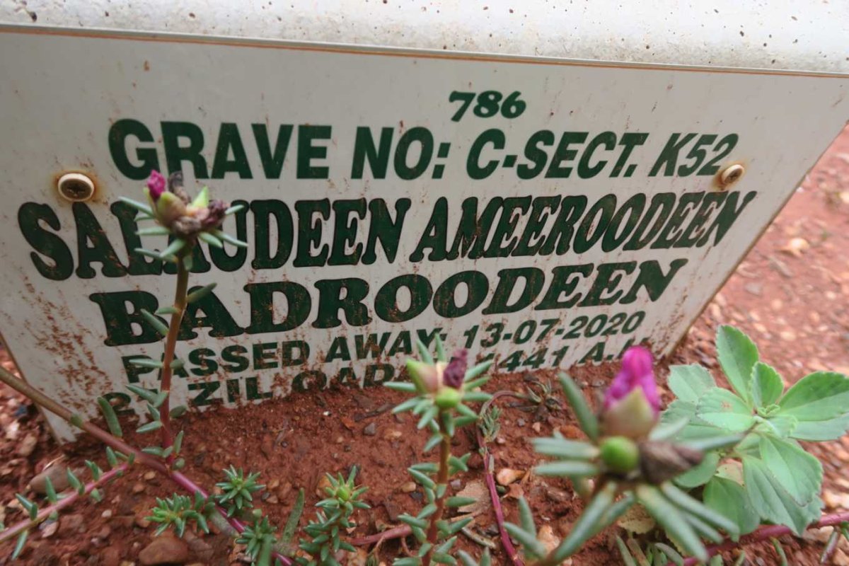 BADROODEEN Salaudeen Ameeroodeen -2020