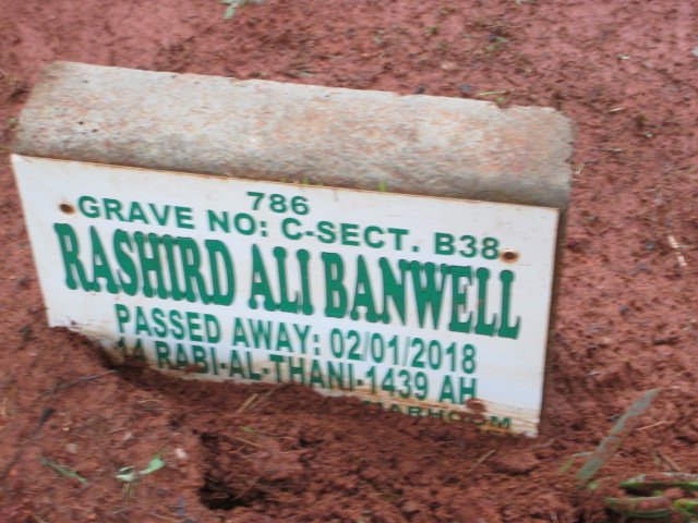 BANWELL Rashird Ali -2018
