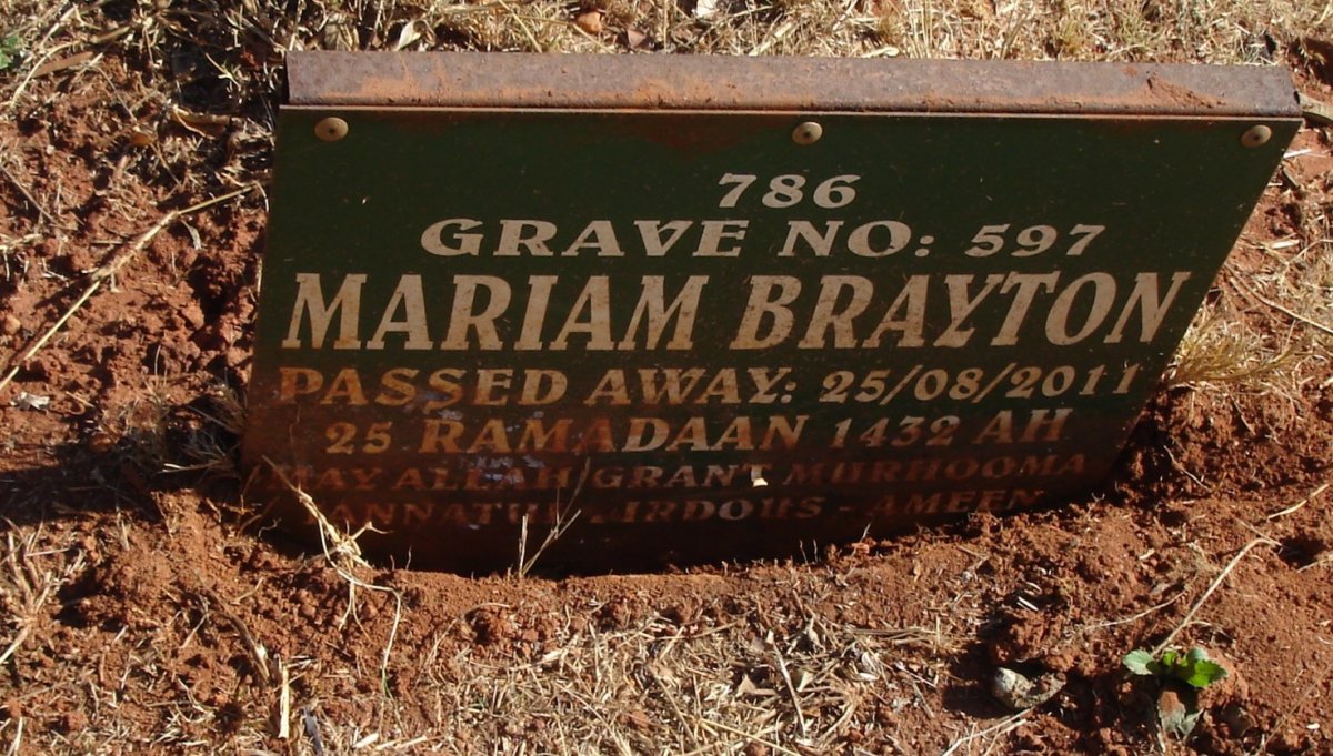 BRAYTON Mariam -2011
