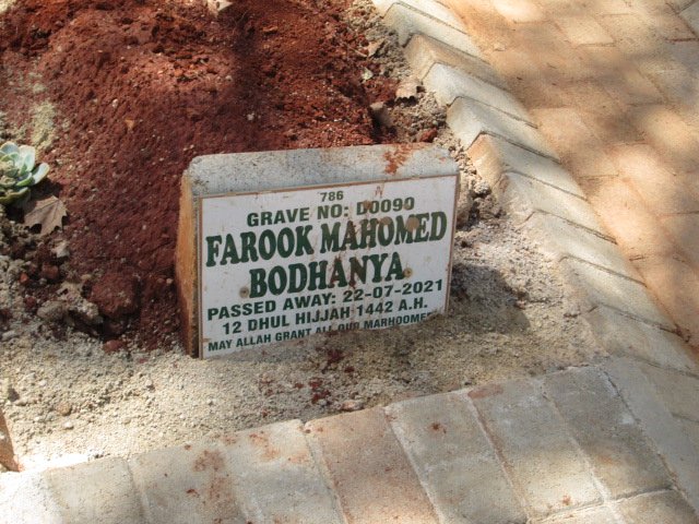 BODHANYA Farook Mahomed -2021