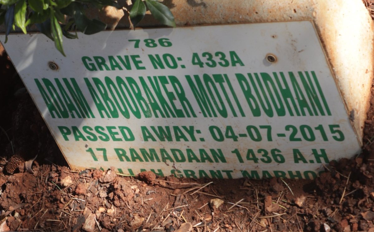BUDHANI Adam Aboobaker Moti -2015