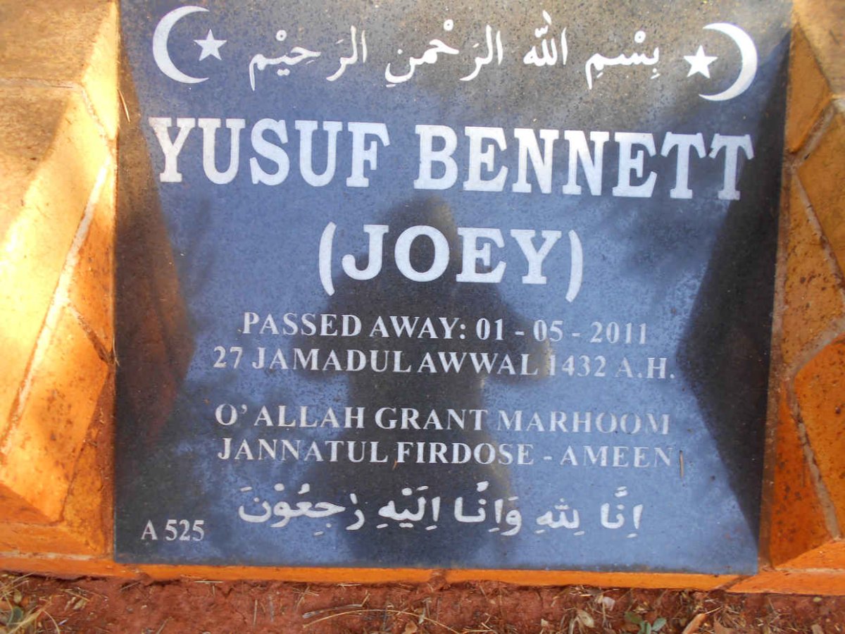 BENNETT Yusuf -2011