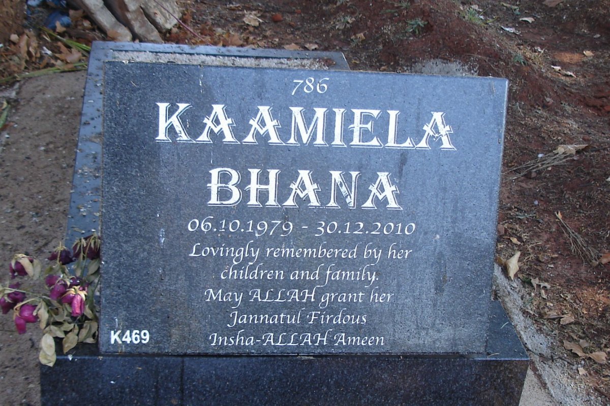 BHANA Kaamiela 1979-2010