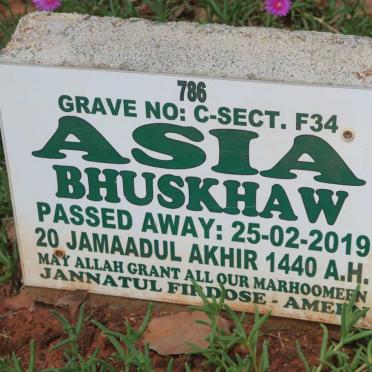 BHUSKHAW Asia -2019