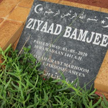 BAMJEE Ziyaad -2020