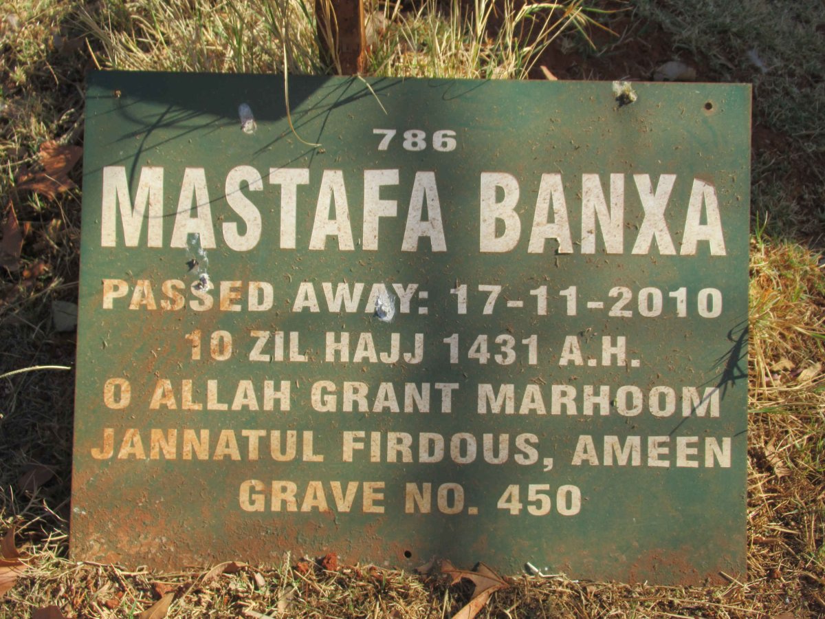 BANXA Mastafa -2010