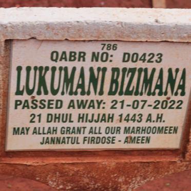 BIZIMANA Lukumani -2022
