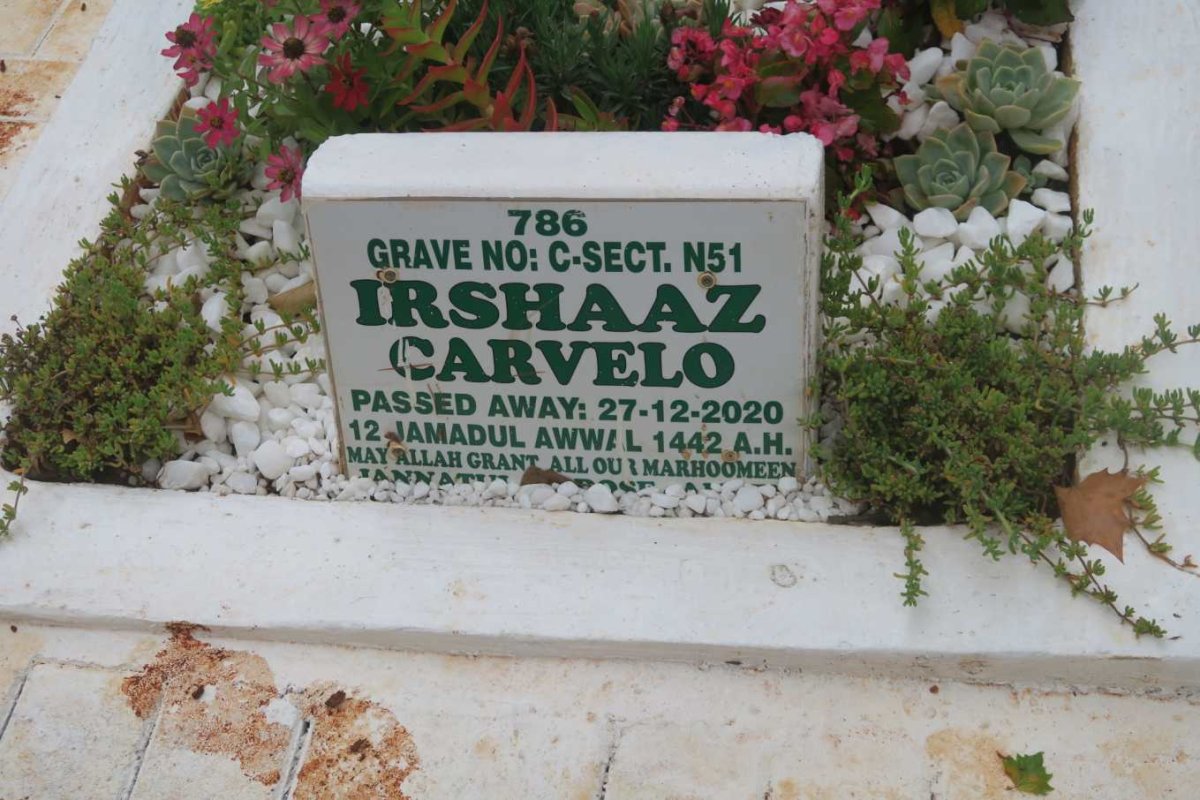 CARVELO Irshaaz -2020