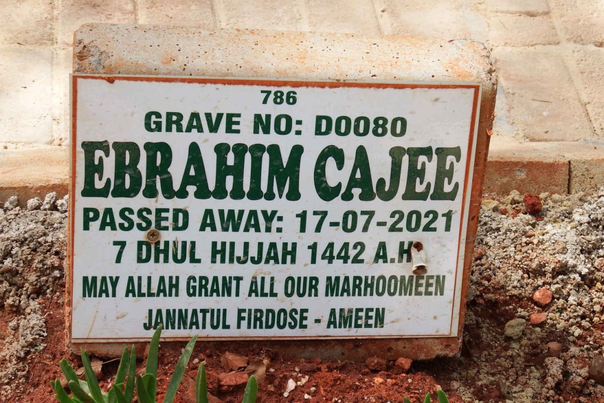 CAJEE Ebrahim -2021