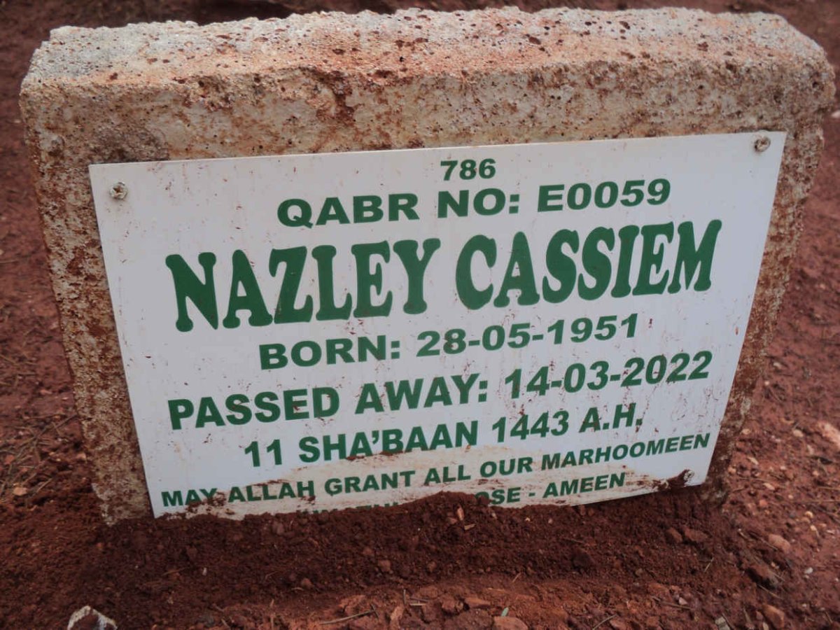 CASSIEM Nazley -2022