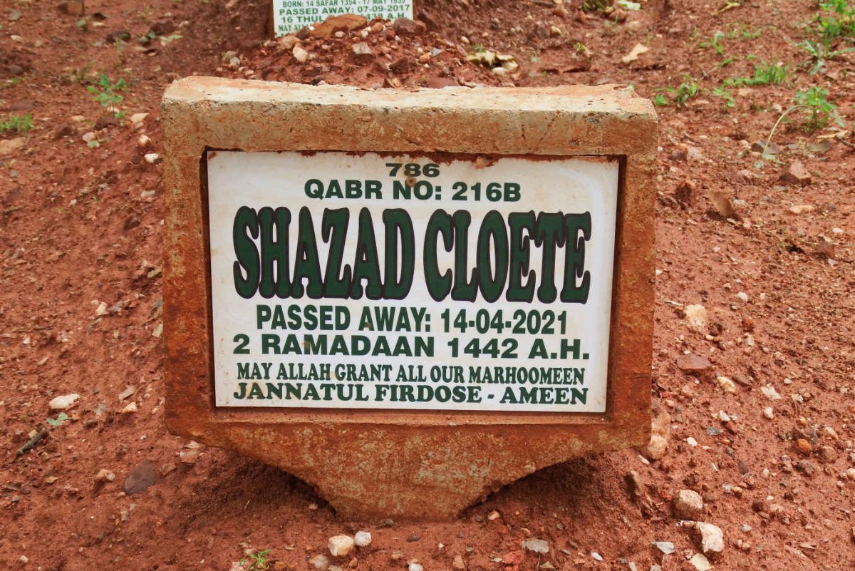 CLOETE Shazad -2021