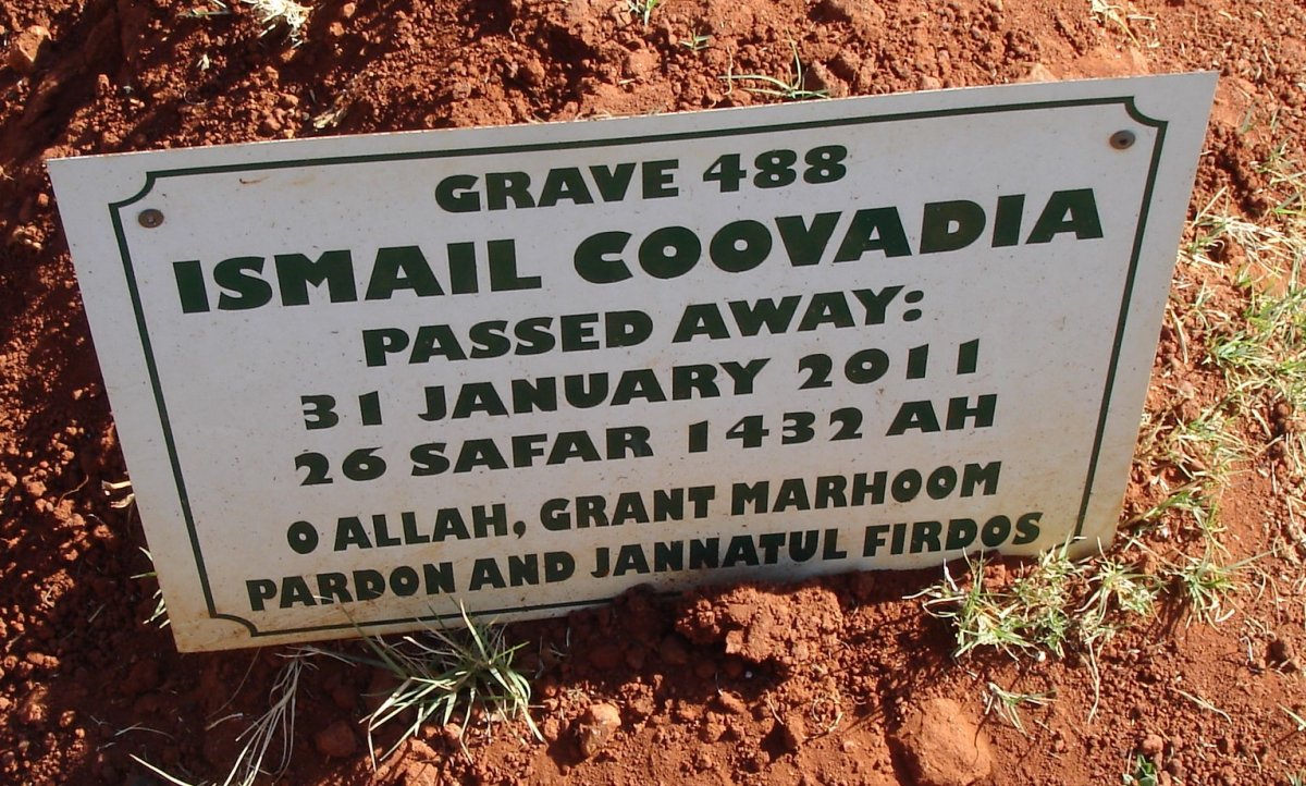 COOVADIA Ismail -2011