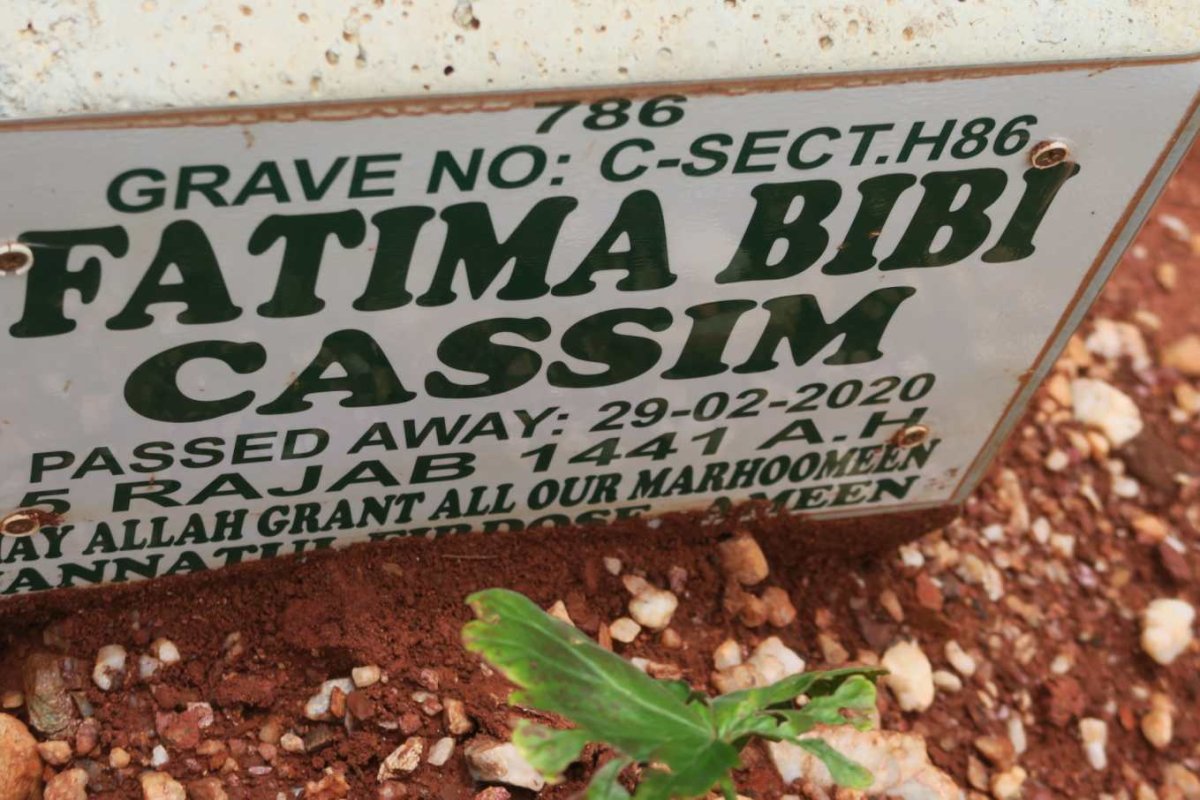 CASSIM Fatima Bibi -2020