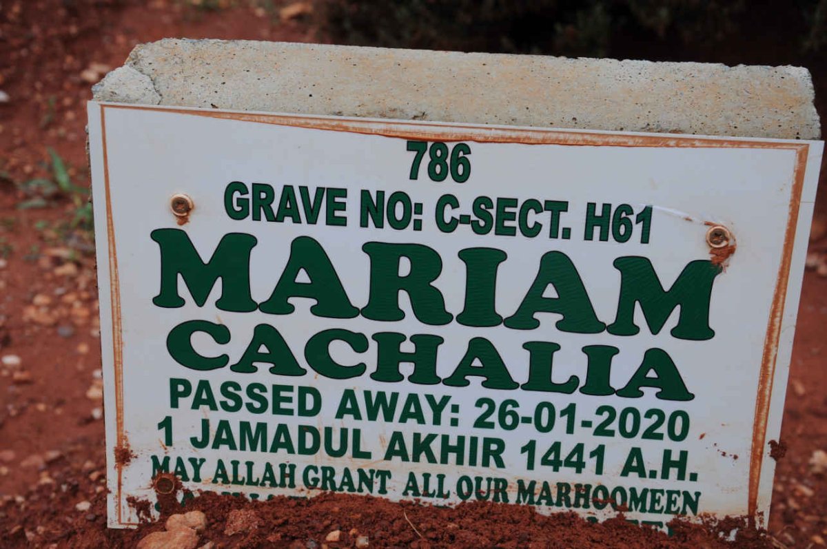 CACHALIA Mariam -2020