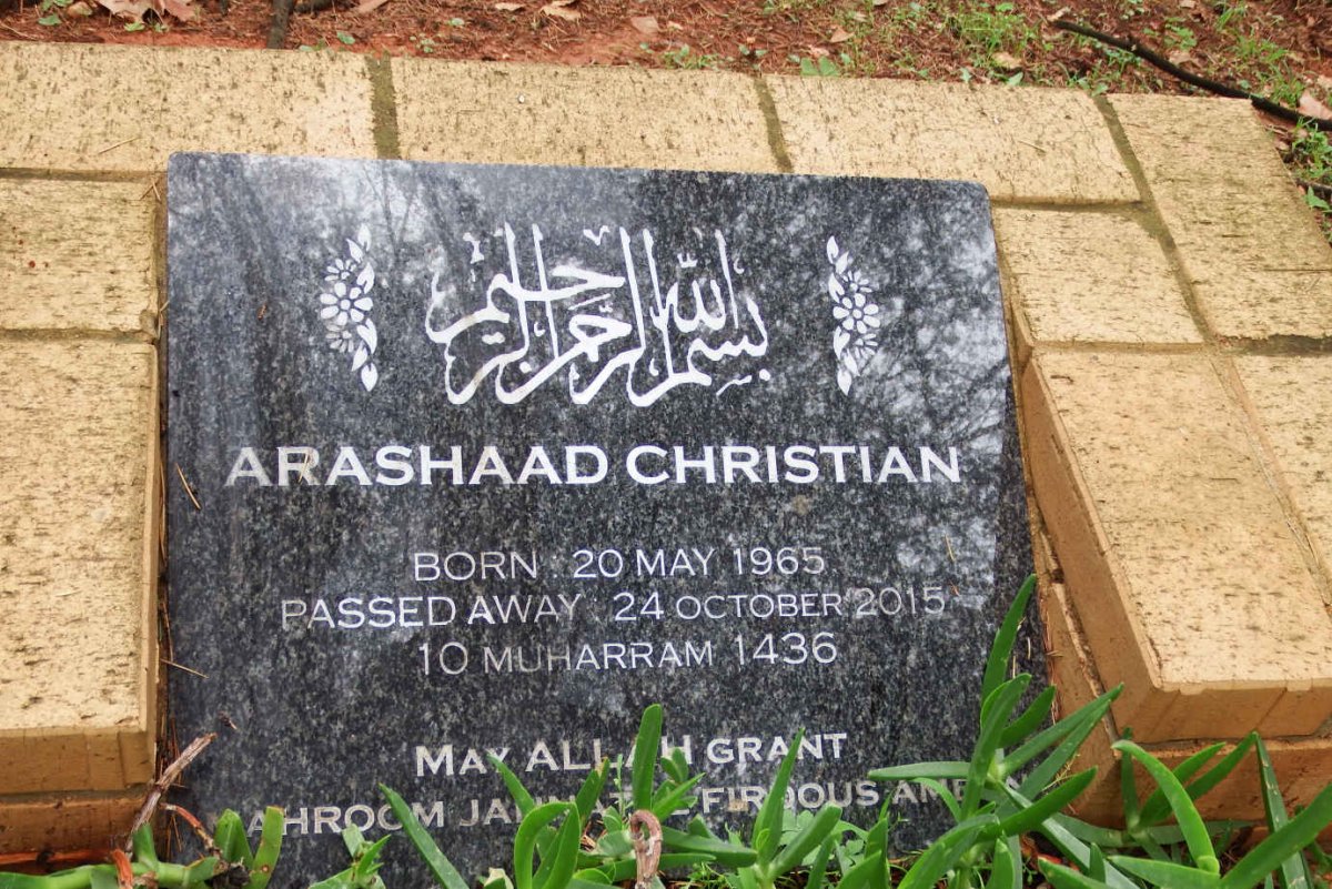 CHRISTIAN Arshad -2015