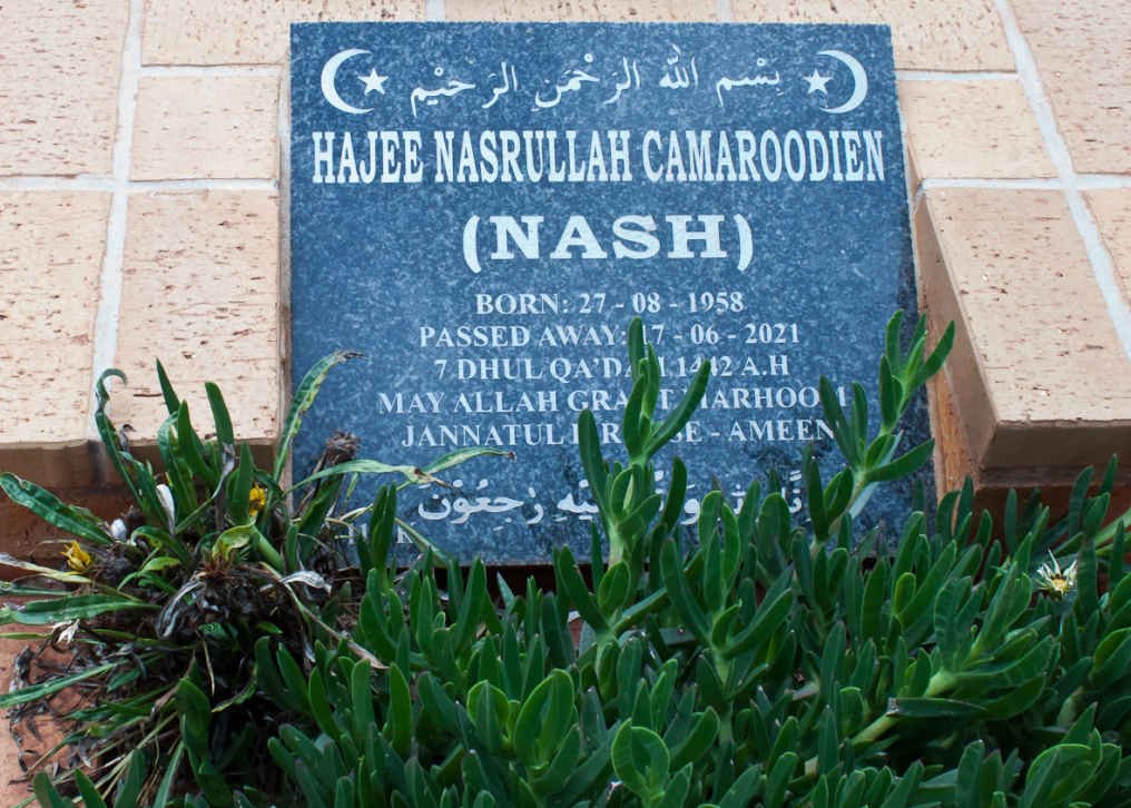 CAMAROODIEN Hajee Nasrullah 1958-2021