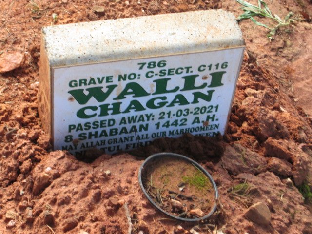 CHAGAN Walli -2021