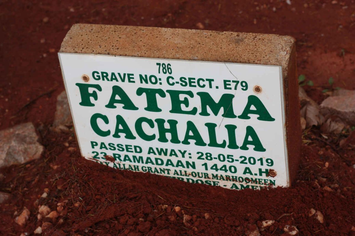 CACHALIA Fatema -2019