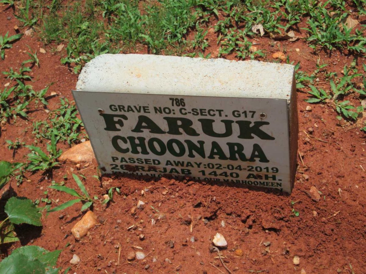 CHOONARA Faruk -2019