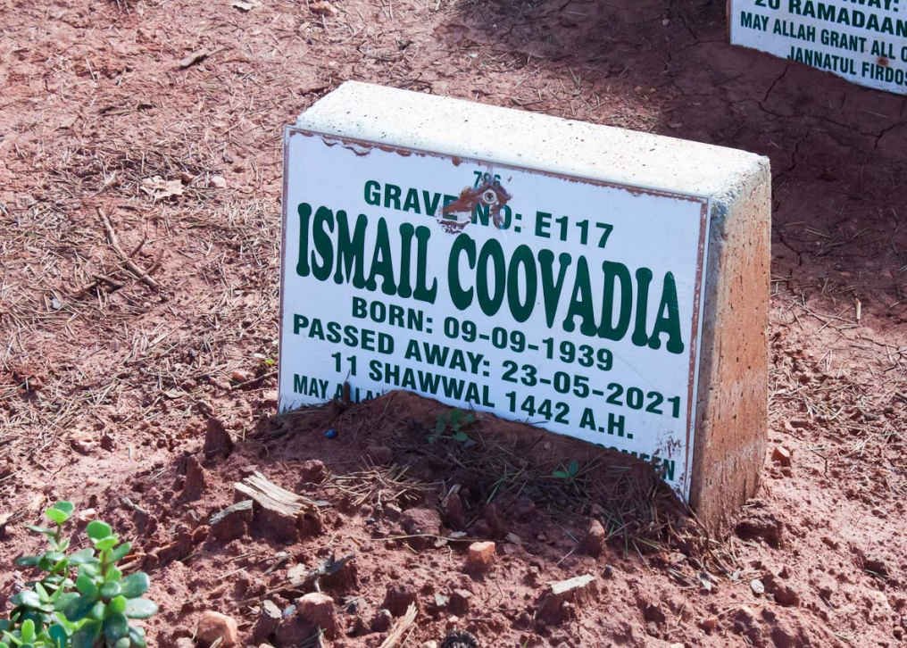 COOVADIA Ismail 1939-2021