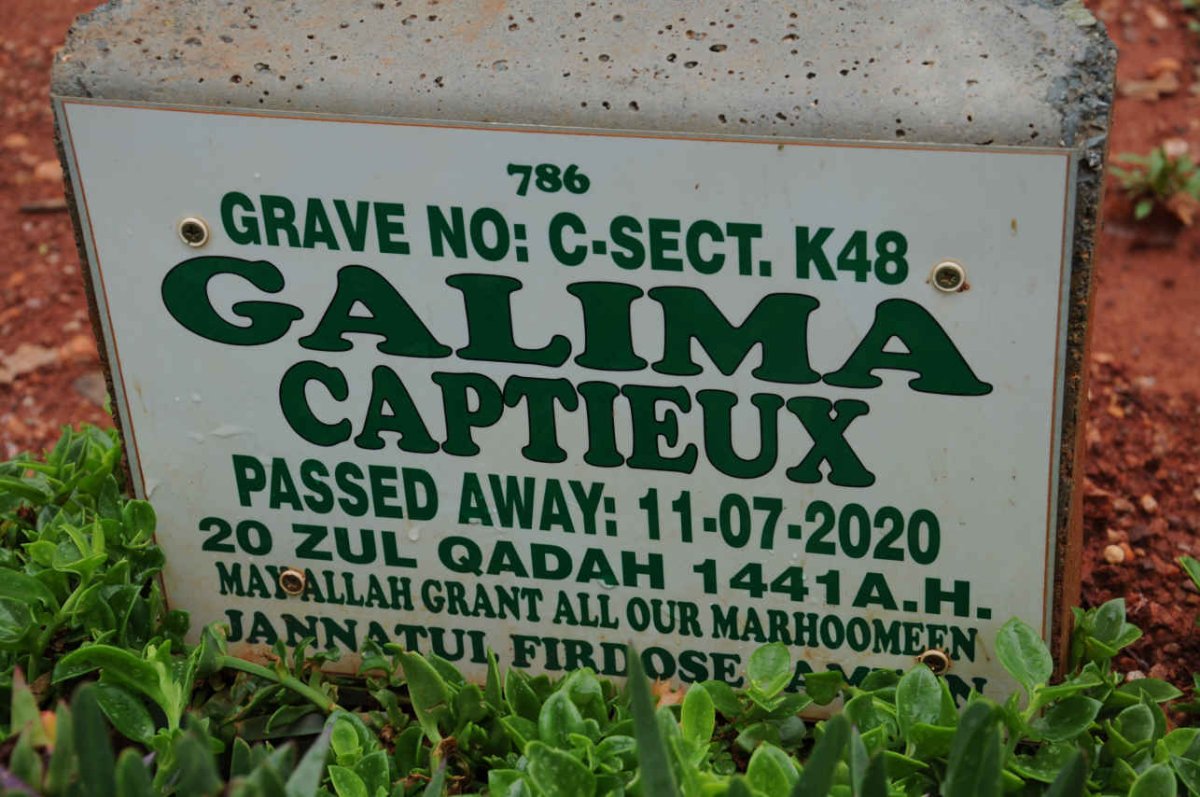 CAPTIEUX Galima -2020