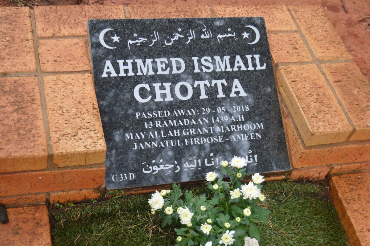 CHOTTA Ahmed Ismail -2018
