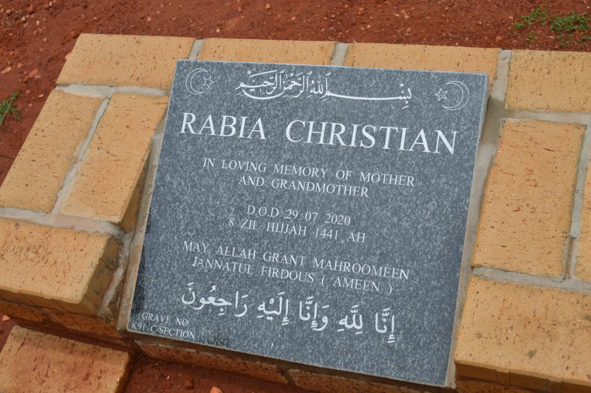 CHRISTIAN Rabia -2020