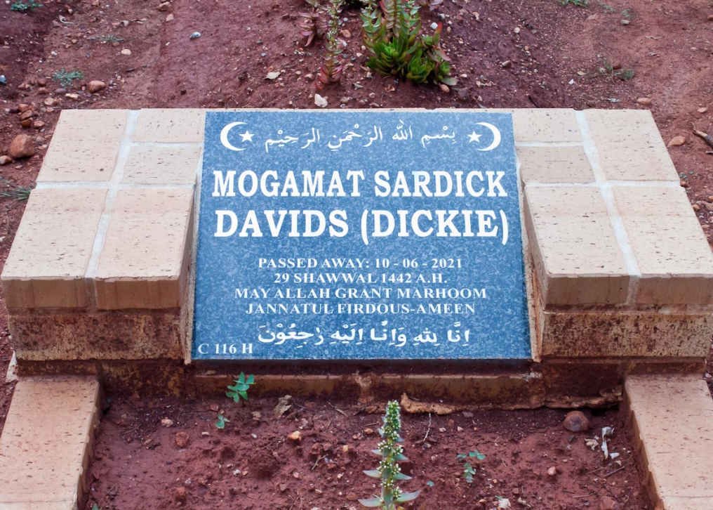 DAVIDS Mogamat Sardick -2021