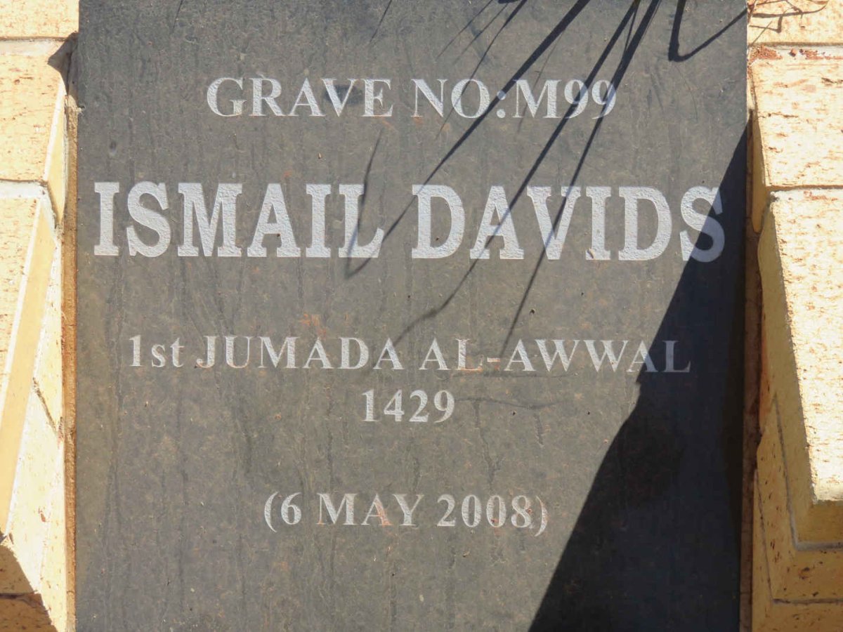 DAVIDS Ismail -2008