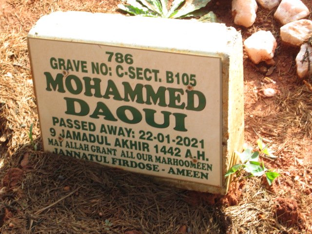 DAOUI Mohammed -2021