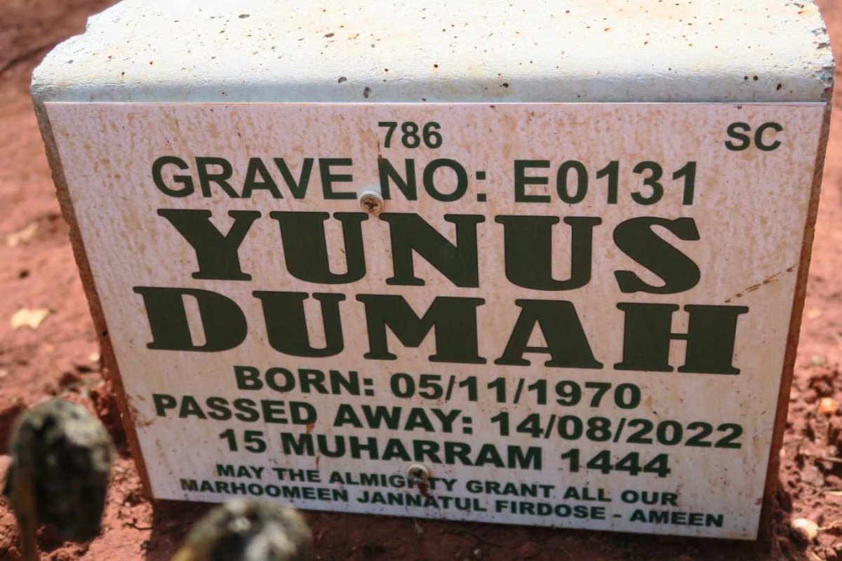 DUMAH Yunus 1970-2022