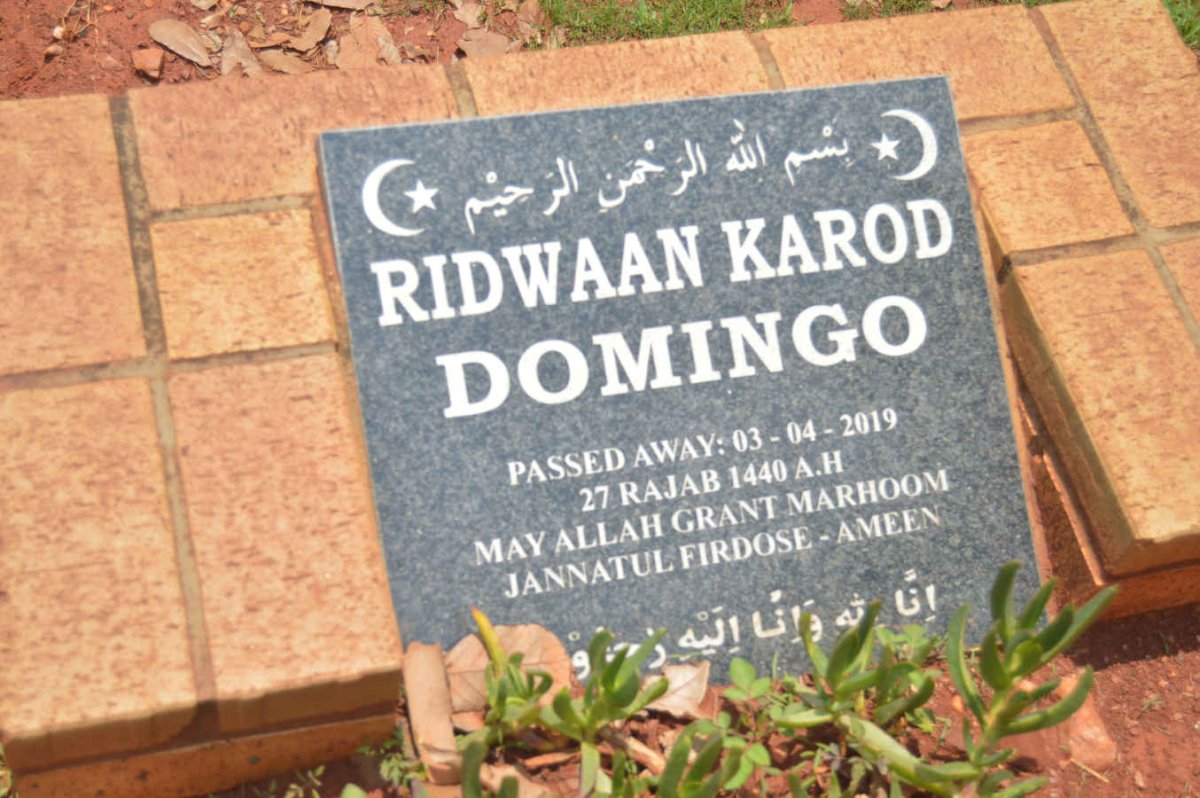 DOMINGO Ridwaan Karod -2019