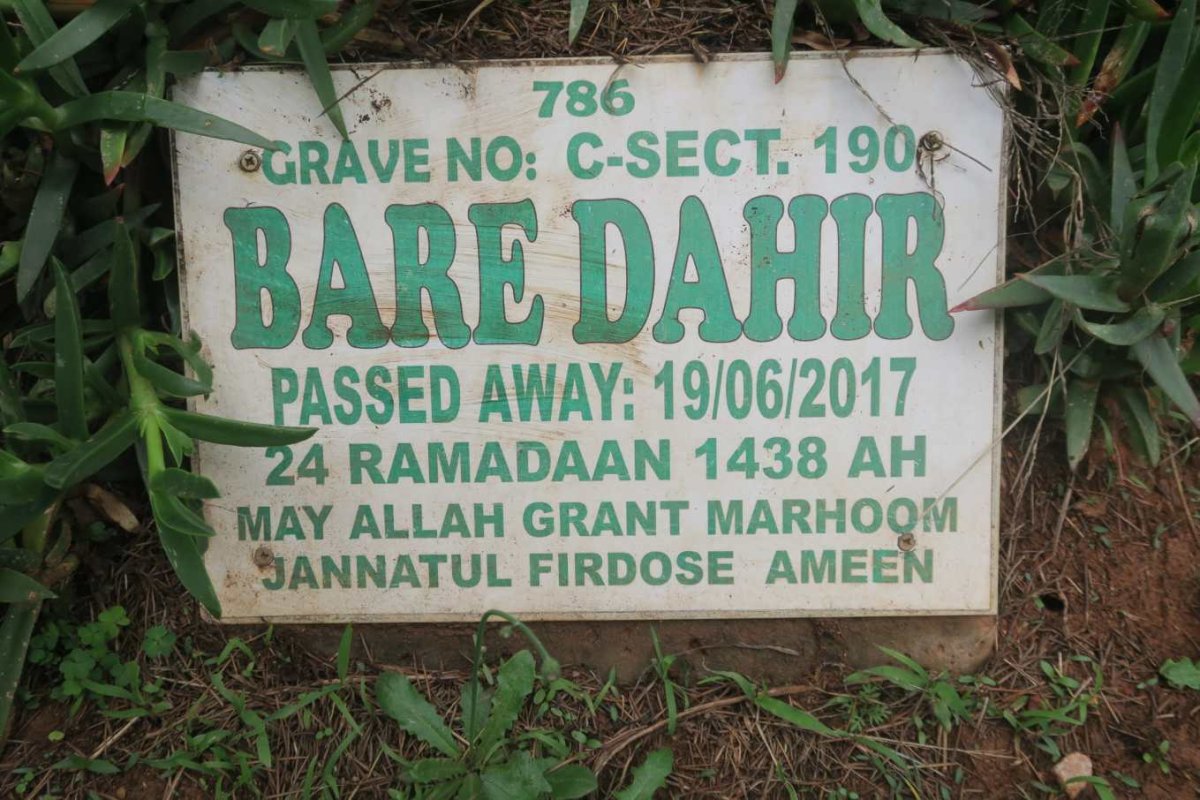 DAHIR Bare -2017