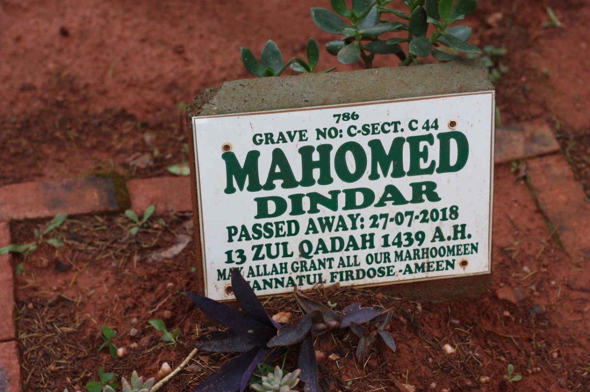DINDAR Mahomed -2018