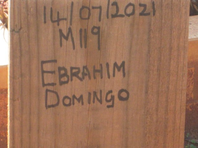 DOMINGO Ebrahim -2021