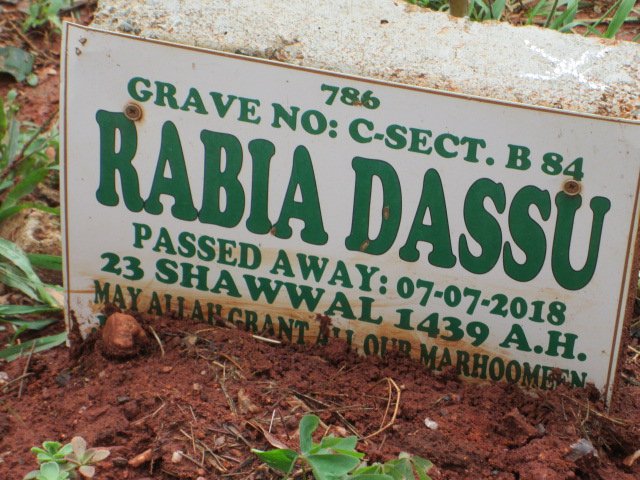 DASSU Rabia -2018