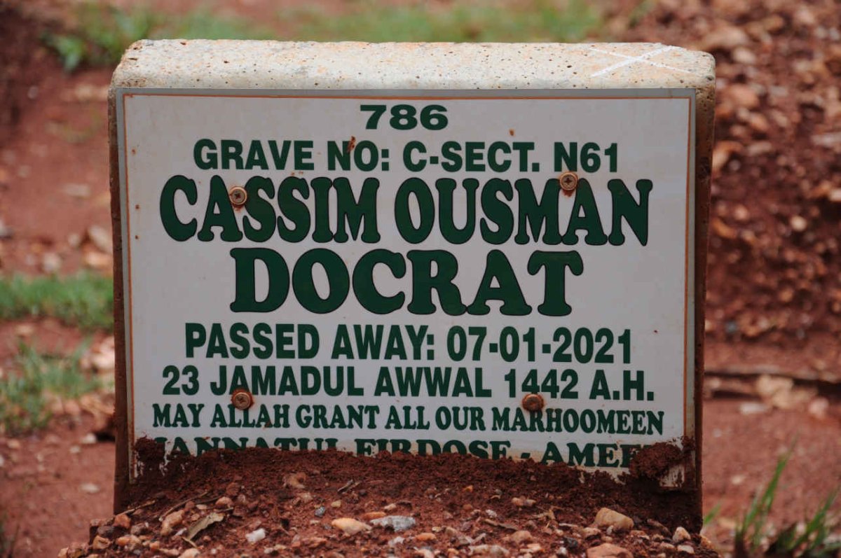 DOCRAT Cassim Ousman -2021