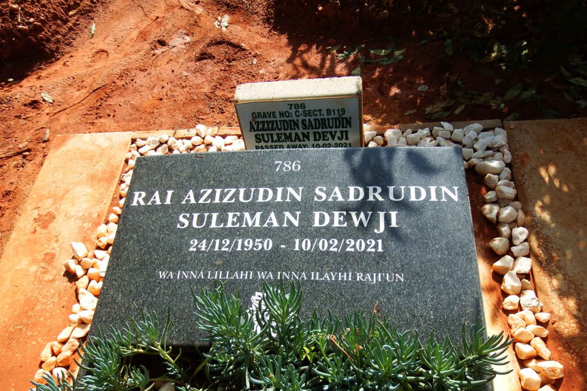 DEWJI Rai Azizudin Sadrudin Suleman 1950-2021