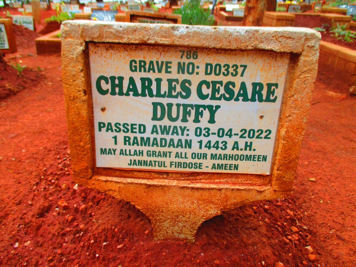 DUFFY Charles Cesare -2022