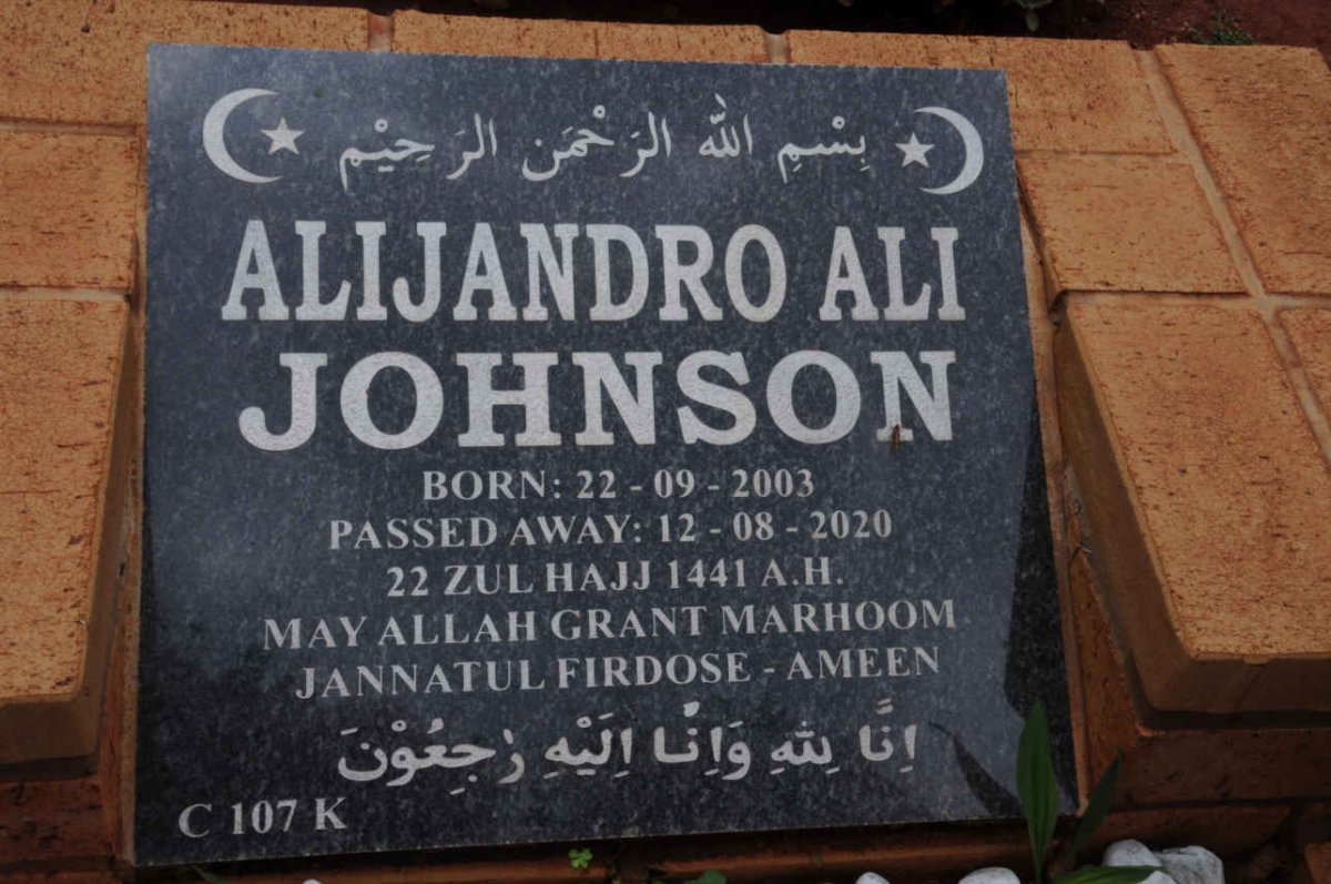 DAWOOD Alijandro Dorian Johnson 2003-2020