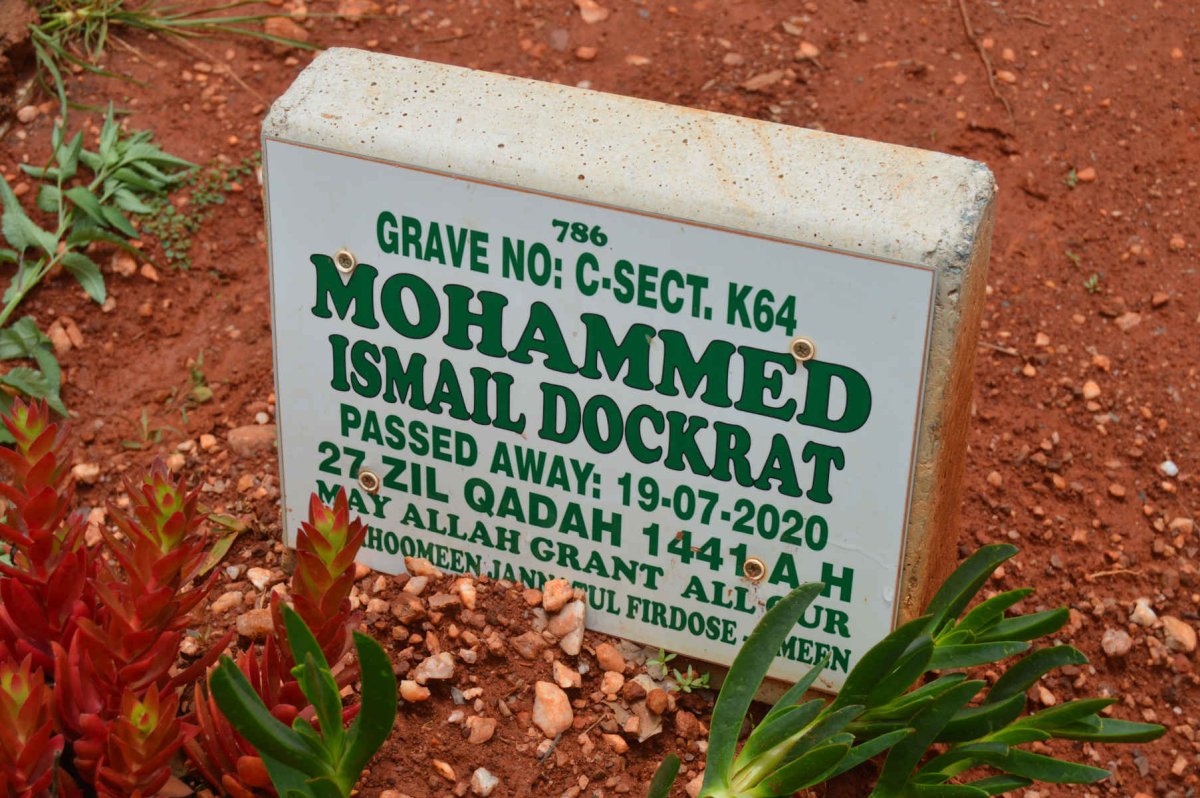 DOCKRAT Mohammed Ismail -2020