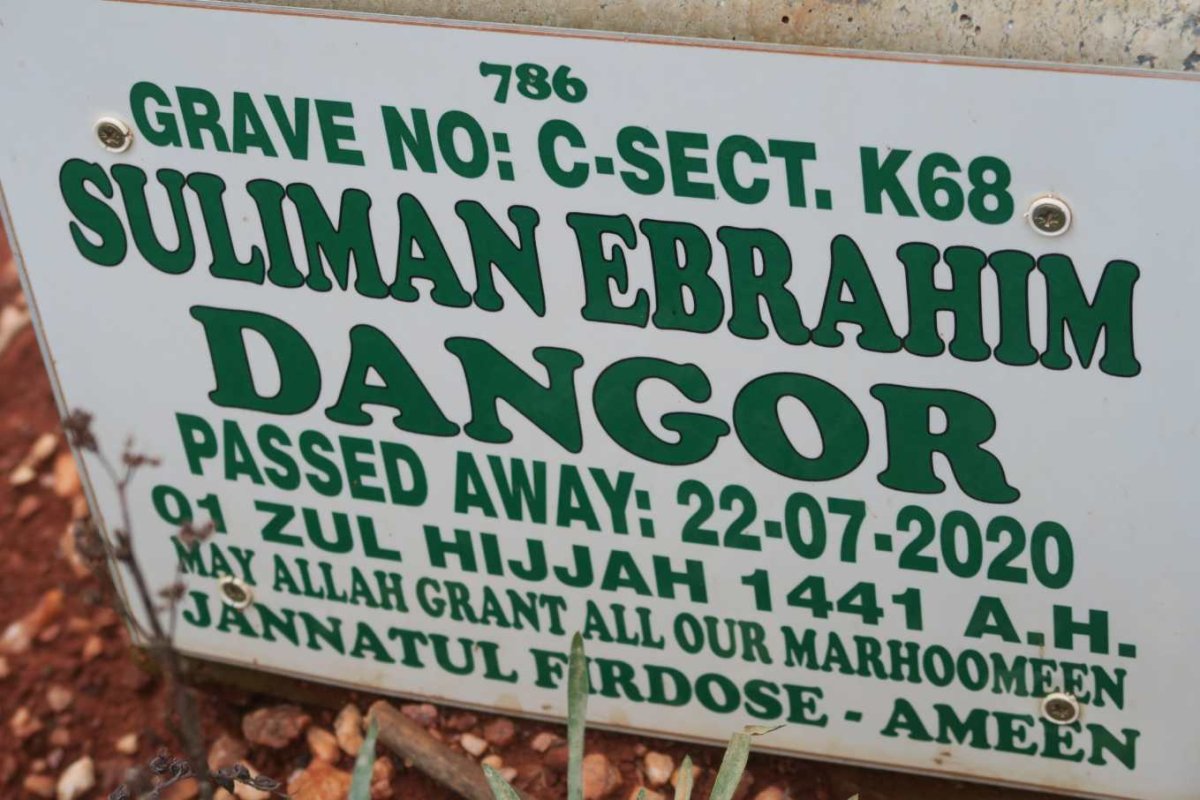 DANGOR Suliman Ebrahim -2020