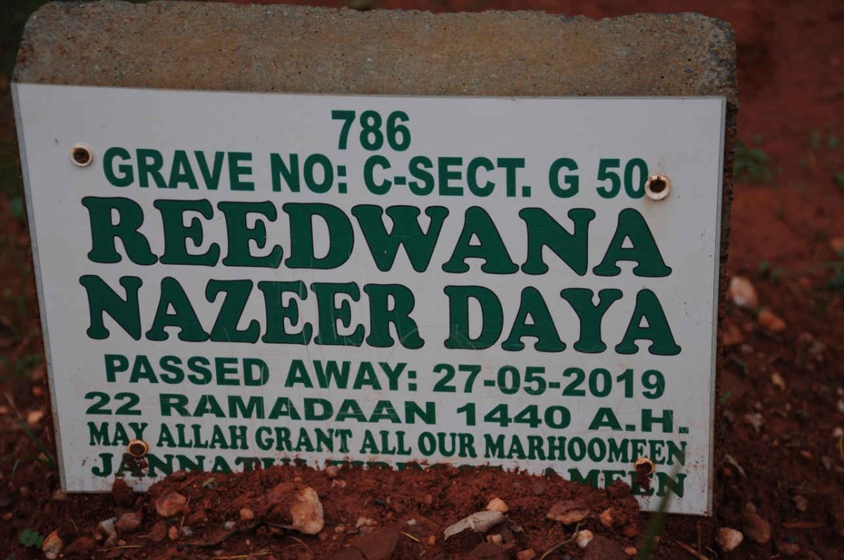 DAYA Reedwana Nazeer -2019