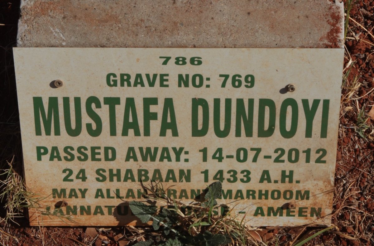 DUNDOYI Mustafa -2012