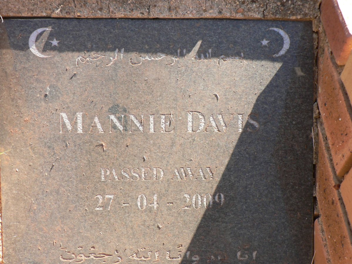 DAVIS Mannie -2009