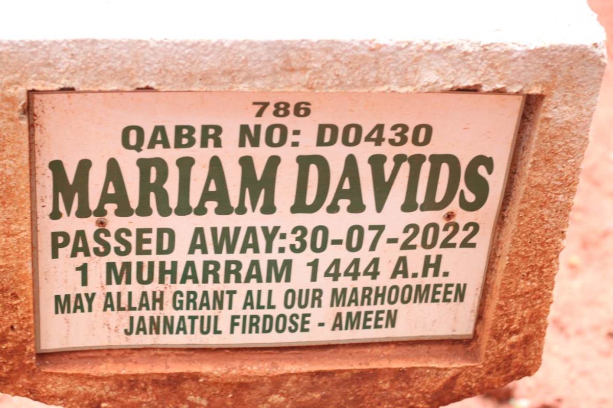 DAVIDS Mariam -2022