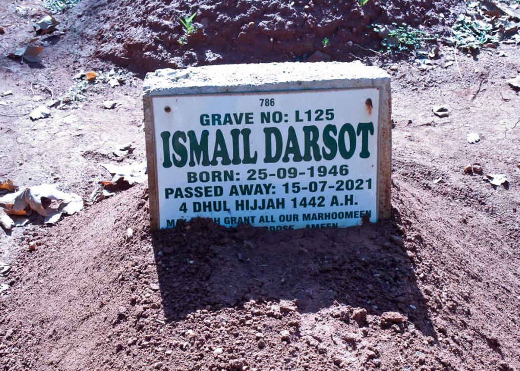 DARSOT Ismail 1946-2021