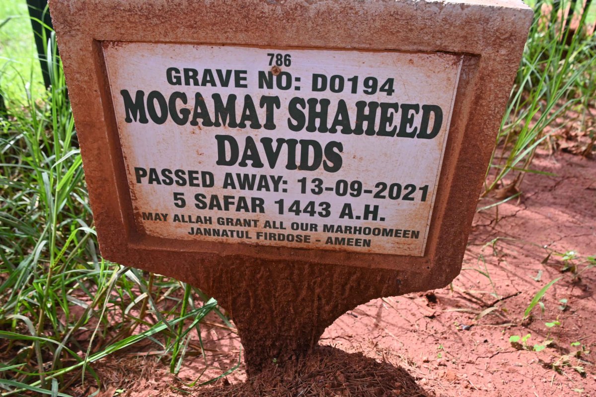 DAVIDS Mogamat Shaheed -2021