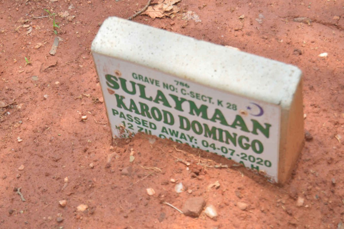 DOMINGO Sulaymaan Karod -2020