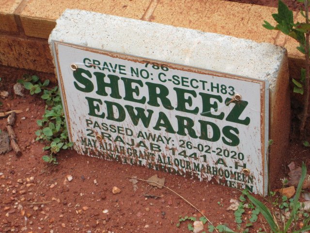 EDWARDS Shereez -2020